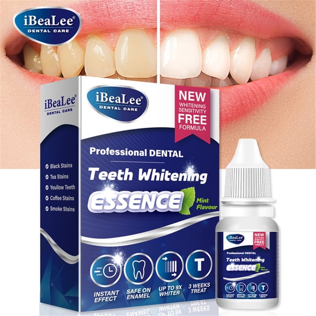 10 ml Blanqueamiento dental Limpieza Cuidado dental Limpieza dental Agua blanqueadora Solución de limpieza dental