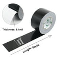 thumbnail image 2 of Black Duct Tape 3 Inch Wide, Industrial Grade 3 inches x 60 Yards, 9 Mil Heavy-Duty, Waterproof, Strong, Flexible, No Residue, for Crafts & Home Improvement, 2 of 7
