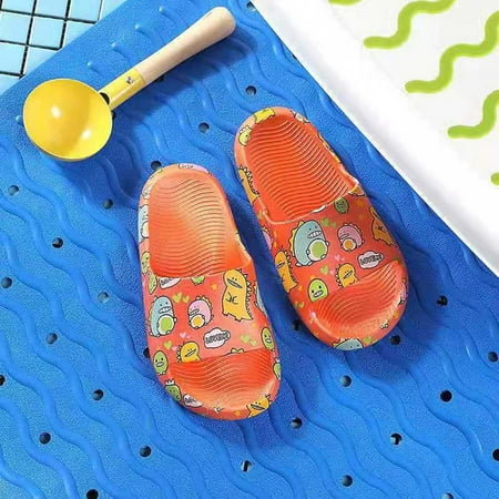 

Qepwscx Children s Shoes Three-dimensional Cartoon Dinosaur Non-slip Soft-soled Slippers Clearance