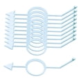 thumbnail image 4 of 10 piezas de accesorios para billar, marcador de posición de bola de alto rendimiento con Blanco, 4 of 8