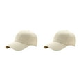 thumbnail image 4 of VONKY Sporty And Comfortable Baseball Cap For Wear Breathable Universal Baseball Cap beige 2Set, 4 of 6