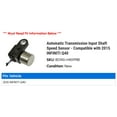 thumbnail image 2 of Automatic Transmission Input Shaft Speed Sensor - Compatible with 2015 INFINITI Q40, 2 of 2