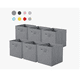 thumbnail image 1 of Cajas De Almacenamiento Plegables color gris, 1 of 4