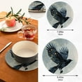 thumbnail image 3 of Crow Pot Holders Set Trivets Hot Pads Cotton Mats for Cooking, 3 of 7