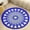 Flannel-1, variant on Blue Marble Agate Print Round Area Rugs for Bedroom Living Room, 4FT Soft Indoor Circle Carpets, Carpet Home Decor Floor Mat