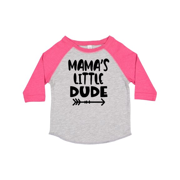 Inktastic Mama's Little Dude with Arrow Boys Toddler T-Shirt