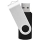 thumbnail image 2 of Paquete de 10 unidades flash USB, unidad flash de 8 GB, unidad flash USB 2.0, unidad flash giratoria, memorias USB, Memory Stick, negro, 2 of 6