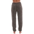 thumbnail image 3 of #followme Buffalo Plaid Flannel Pajama Joggers for Womens (Black, 3X Plus), 3 of 3