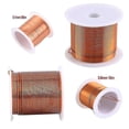 thumbnail image 1 of Coil Copper Wire - 0.1mm 0.2mm 0.3mm 0.4mm 0.5mm 0.6mm 0.7mm 0.8mm 0.9mm Cable Copper Wire Magnet Wire Enameled Copper Winding Wire, 1 of 4