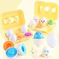 thumbnail image 4 of 6 huevos para incubar chirriantes, los mejores regalos, mezcla de juguetes para combinar, huevo retorcido DIY para niños y niñas, 4 of 7