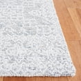 thumbnail image 3 of SAFAVIEH Ebony Adam Floral Area Rug, Grey/Ivory, 6' x 6' Square, 3 of 8