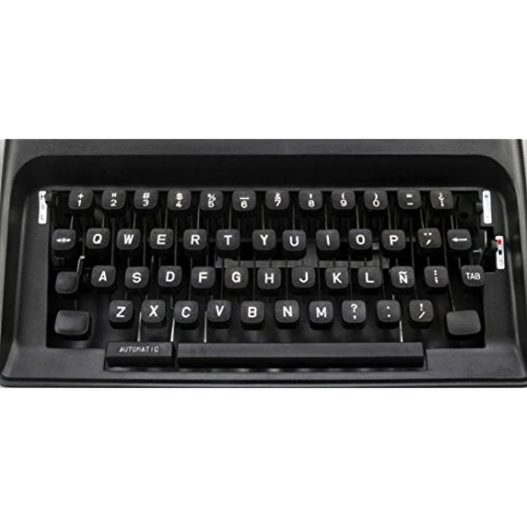 Royal Epoch Portable Manual Typewriter with Spanish Keyboard