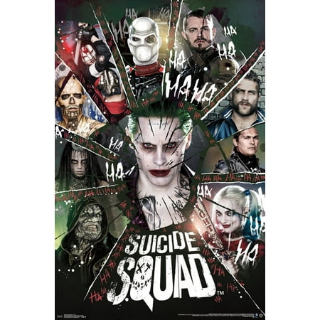 Trends International Suicide Squad Circle Wall Poster 22.375