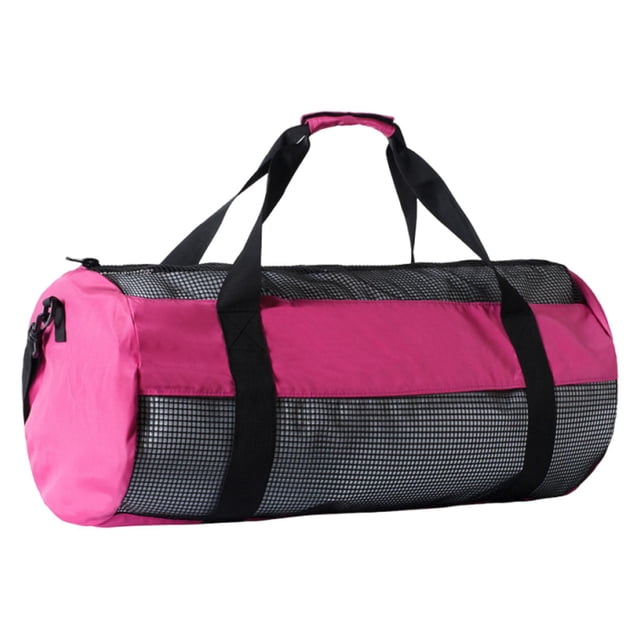 Almencla Scuba Diving Gear Storage Bag Durability Waterproof Practical Large Capacity Rose Red