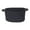 Black, variant on Unique Bargains Woven Storage Basket with Handle Shelf Storage Bin for Home Black