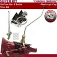 thumbnail image 1 of American Shifter  727 Shifter Kit Chrome 23 in. Swan E Brake Trim Kit for F51D4, 1 of 1