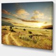 thumbnail image 2 of Beautiful Rural Prairie Sunset - African Landscape Canvas Art Print, 2 of 3