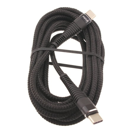 Type-C to USB-C 10ft PD Cable for Orbic Myra 5G UW  Magic 5G Phones - Charger Cord Power Wire Sync Braided Fast Q3R price history on PriceWatchPro