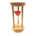 thumbnail image 2 of AMLESO 20 Minutes Wooden Sand Glass Timer Clock Hourglass Home Office Desktop Decor, 2 of 6