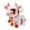 D, variant on Electronic Walking Cow Plush Toy with Realistic Mooing Sounds and Wagging Tail, Interactive Animated Stuffed Animal Pet for Gifts