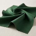 thumbnail image 5 of Unique Bargains 12Pcs Satin Washable Cloth Napkins Dark Green 17x17inch, 5 of 6