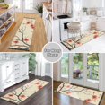 thumbnail image 6 of Yayeee Runner Rug for Bedroom 2'x6' Machine Washable Hallway Non Slip Mat, Red Floral Pattern, 6 of 8