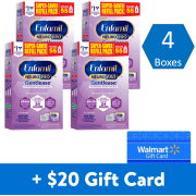 [$20 Savings] Enfamil Gentlease NeuroPro Refill Box 4ct with Free $20 eGift Card
