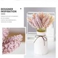 thumbnail image 4 of Morttic 6 PCS/Bouquet Foam Flowers Bulk, Artificial Vanilla Berry Spike Flowers Cereals Plant Heap for Home Wall Party Decor (Pink), 4 of 12