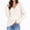 Beige, variant on Womens Oversized Deep V Neck Sweaters Fall Winter Long Sleeve Knit Pullover Jumper