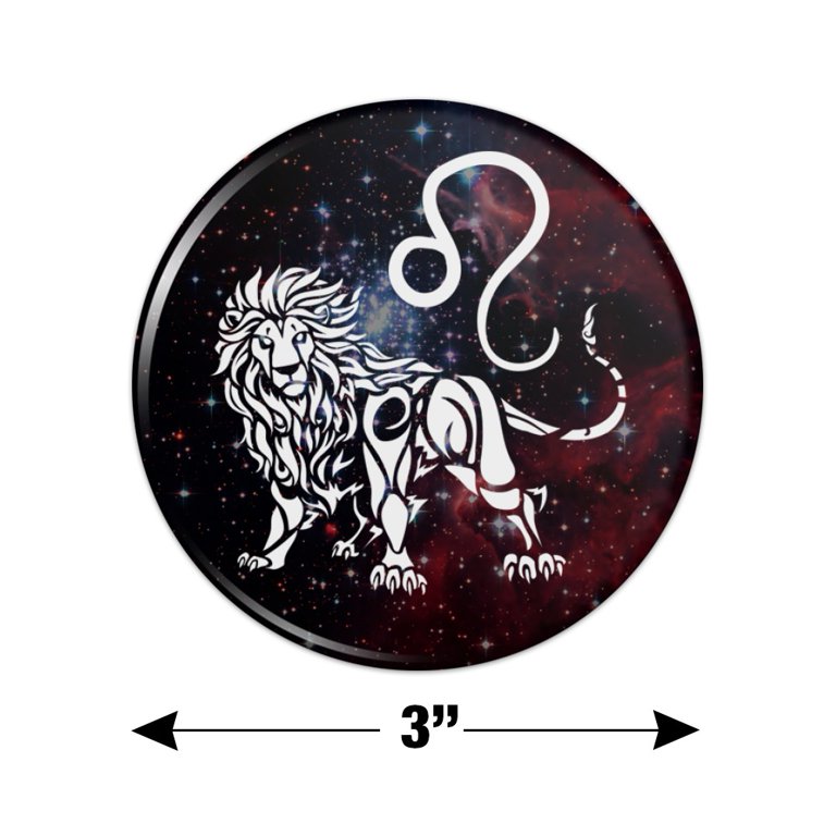 Aimant De Frigo Lion – Signe Astrologique Lion (Leo) – Neuf – Modèle M300 F