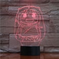 thumbnail image 1 of Lámpara de mesa UmaruChans para dormitorio infantil, luz nocturna LED 3D, 1 of 1