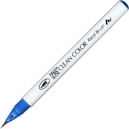 UPC: 0847340009979 | Kuretake Zig Clean Color Real Brush Marker Cornflower Blue
