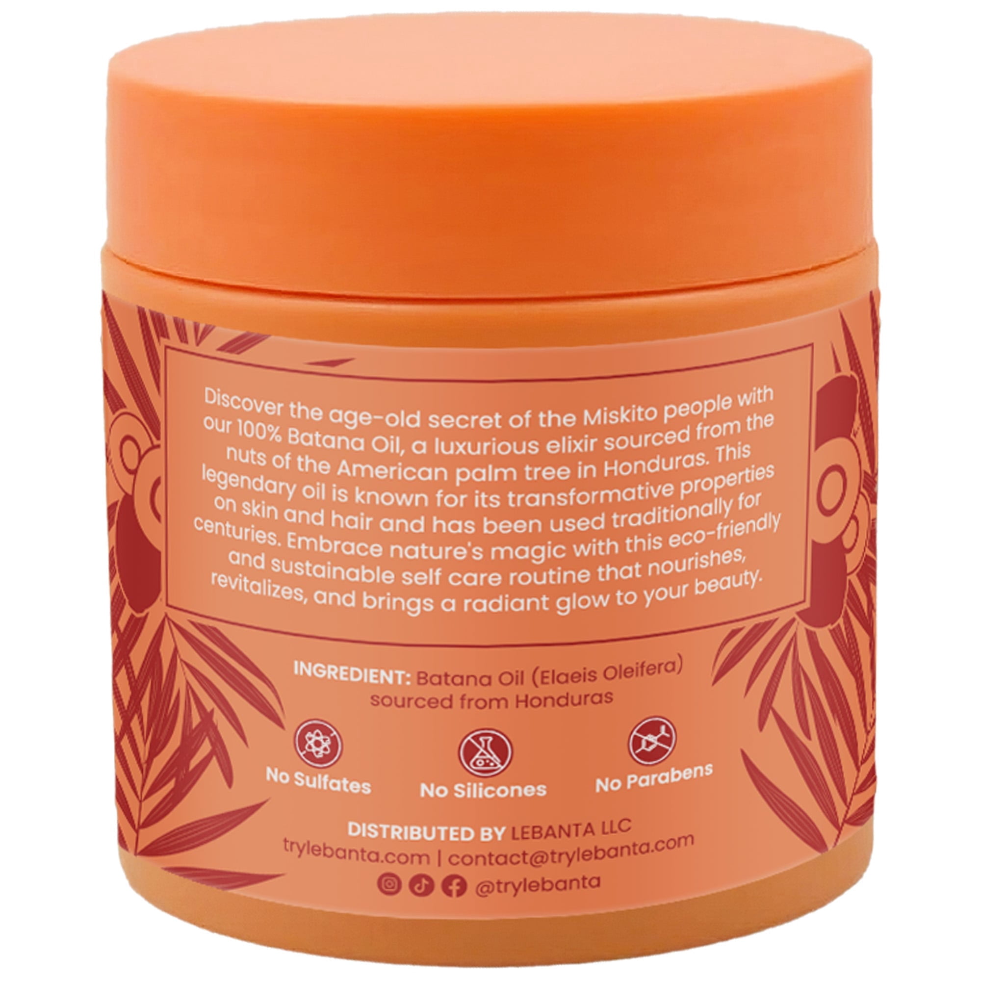 Lebanta Hair Growth, Thickening Hair Mask with Raw Batana Oil, 4oz