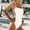 ☪632-White, variant on Womens' Fashion Bodysuit Lace up Backless Jumpsuit Women's Sleeveless Beach Swimsuit Slim Fit Halter Costume