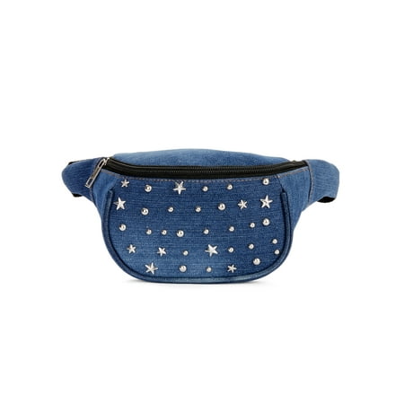 All Star Bat - Twig & Arrow Star Denim Belt Bag