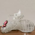 thumbnail image 2 of Eltusu Girls Jellies, Summer No Slip Soft Sole PVC Casual Jelly Shoes White Size 13(Big Kids), 2 of 9