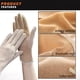 thumbnail image 2 of Guantes sin dedos con protección solar, guantes antideslizantes con protección UV para conducir, guantes de verano para exteriores para mujeres y niñas, 2 of 6