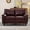 Burgundy, variant on YWEN 59-inch Loveseat Sofa with Storage, Mid-Century Vintage Retro Faux Leather PU Upholstery Tufted Cloud Comfy Deep Seat Sofa Couch for Living Room Office Apartment