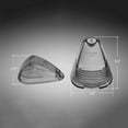 thumbnail image 5 of Reliable Smoke Cab Roof Running Marker Light Cover Lens Compatible With For Ford F250 F350 Super Duty Set Of 5, 5 of 9