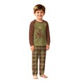 thumbnail image 4 of Christmas Family Matching Pajamas Set, Fun Holiday Print Long Sleeve Top & Pants Sleepwear & Loungewear, Perfect for Xmas Movie Nights & Gift Exchanges, Cozy Pajama Sets, 4 of 6