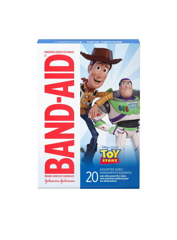 Band-Aid Bandages, Disney/Pixar Toy Story 4, Assorted Sizes 20 ct