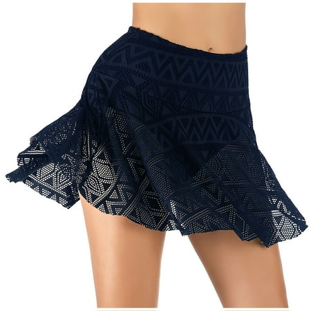 Clearance & Promo  Women s High Waist Swim Board Shorts  Pant Lace Bikini Bottom  Yoga Shorts  Quick Dry  Elastic Waistband  Comfort Fit  for Beach/Swimming  Leisure Wear  Swimsuit One Piece