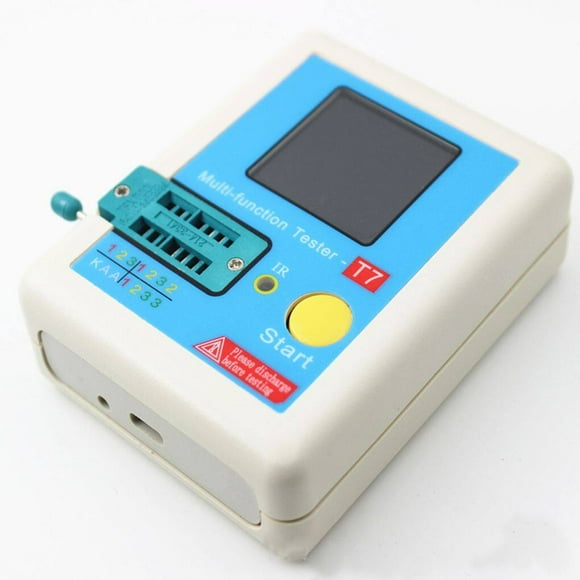 Transistor Tester Diode Triode Capacitance Inductor Meter LCR ESR IR multifunction tester Transistor NPN PNP IR Multifunction Tester LCR-T7