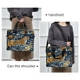 thumbnail image 6 of Laptop Bag Laptop Briefcase 15.7 x 3 x 11.8 Inches Laptop Bag Briefcases Laptop Storage Travel Laptop Bag Work Laptop Bag Blue Flowers and Leopards, 6 of 8