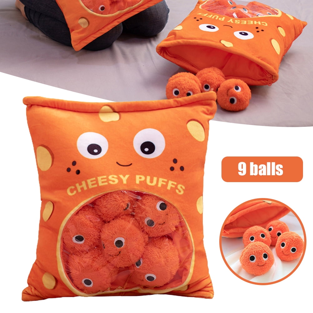 cheese puff cushion