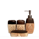 thumbnail image 1 of Set de Baño Ceramico AJR Sueter Chocolate, 1 of 2