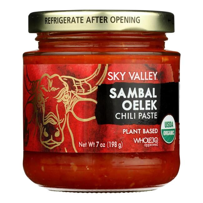 Sky Valley Sambal Oelek Chili Paste 7 oz