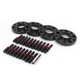 thumbnail image 5 of Adaptadores de rueda, kit de 4 pernos de bola centrados en el cubo de 20 mm, kit de espaciadores de rueda centrados en el cubo Características líderes en su clase, 5 of 9