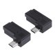 thumbnail image 5 of 2 conectores adaptadores de 90 grados micro USB hembra a micro USB macho., 5 of 6