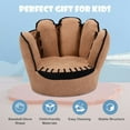 thumbnail image 6 of Topcobe Household Five Fingers Baseball Glove Shaped Kids Leisure Upholstered Sofa, Toddler Living Room Chair, 6 of 9
